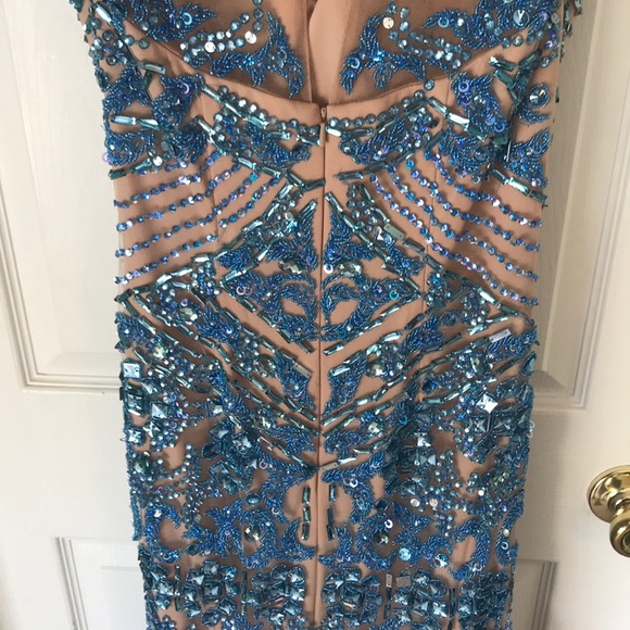 Gorgeous Sherri Hill gown. Worn once! - Picture 6 of 8
